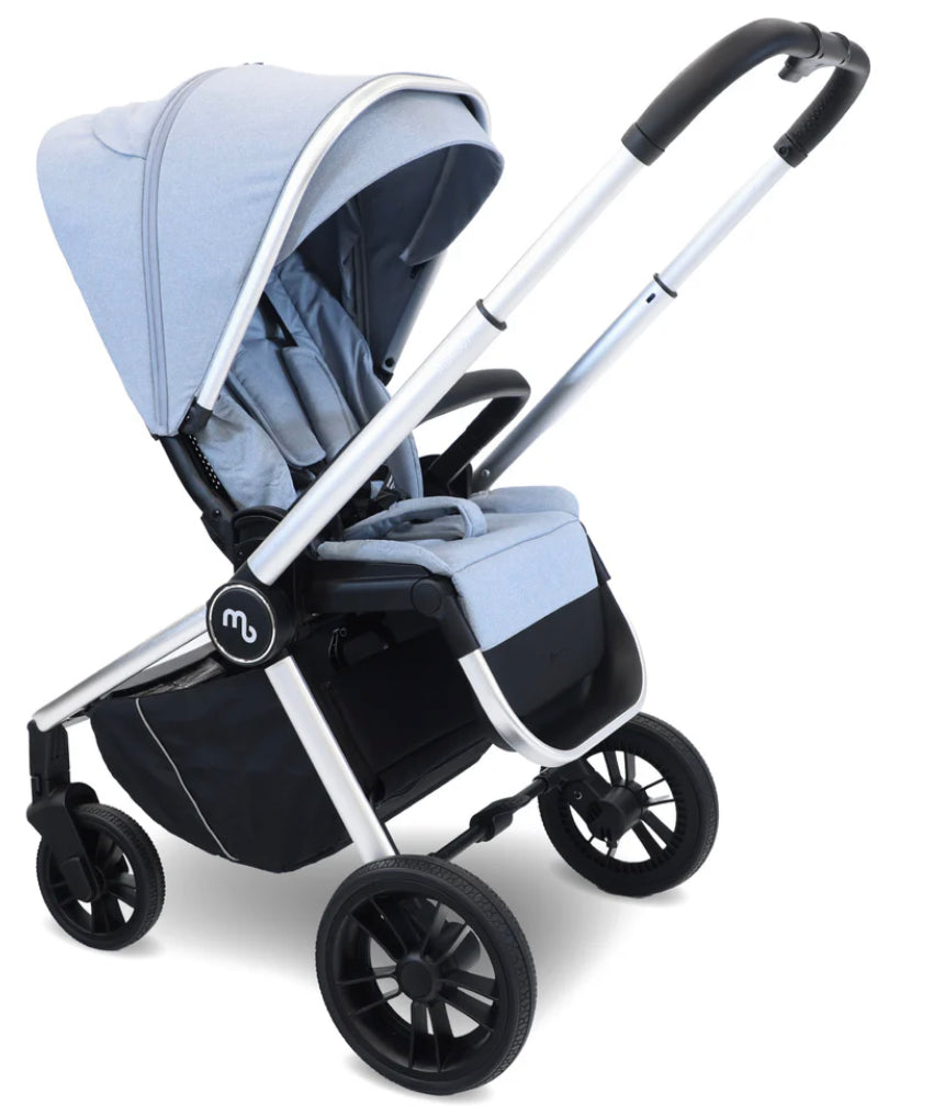 MB450i 3-in-1 Travel System with i-Size Car Seat - Steel Blue