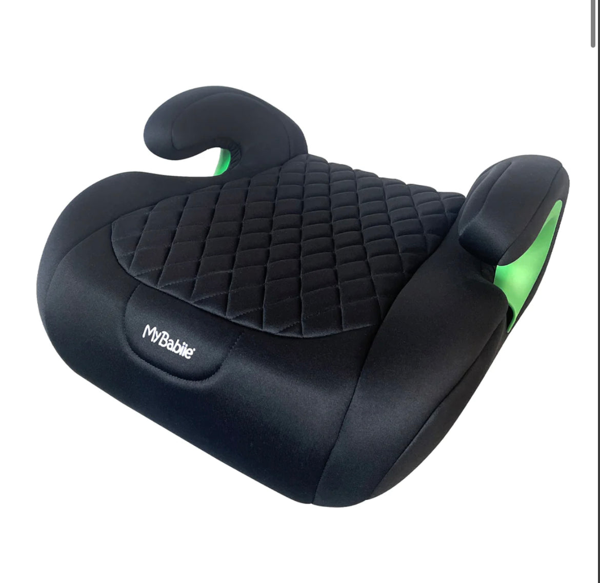 iSize Quilted Black Booster Car Seat