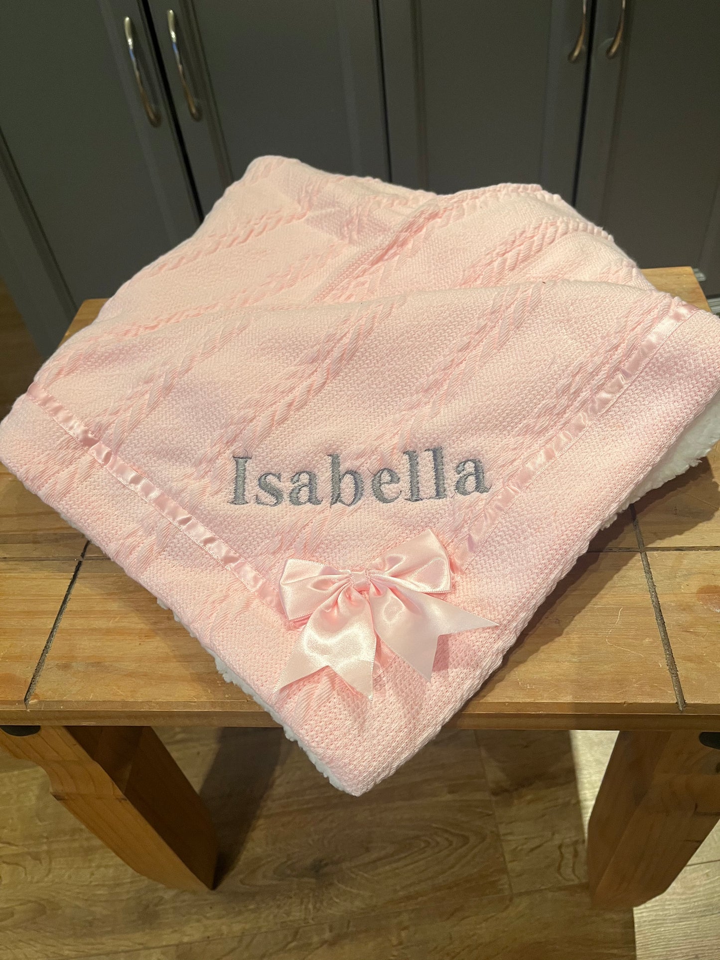 Personalised Baby Blanket - *More Colours Available*
