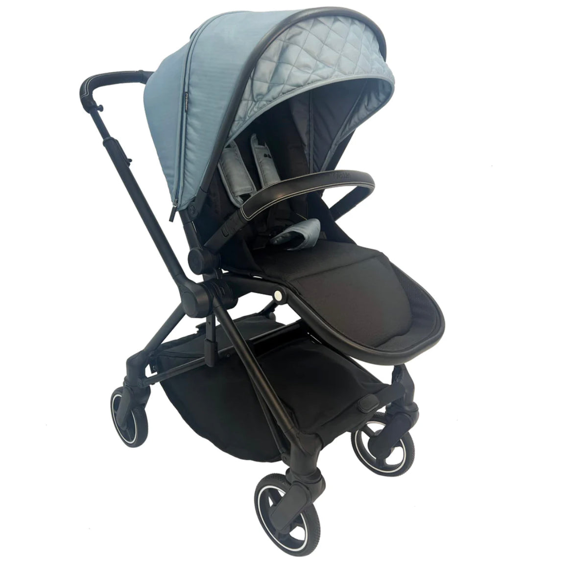 MB180 Samantha Faiers Blue Herringbone Reversible Pushchair