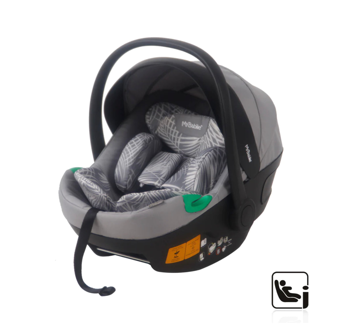 MB200i Samantha Faiers Grey Tropical iSize Travel System