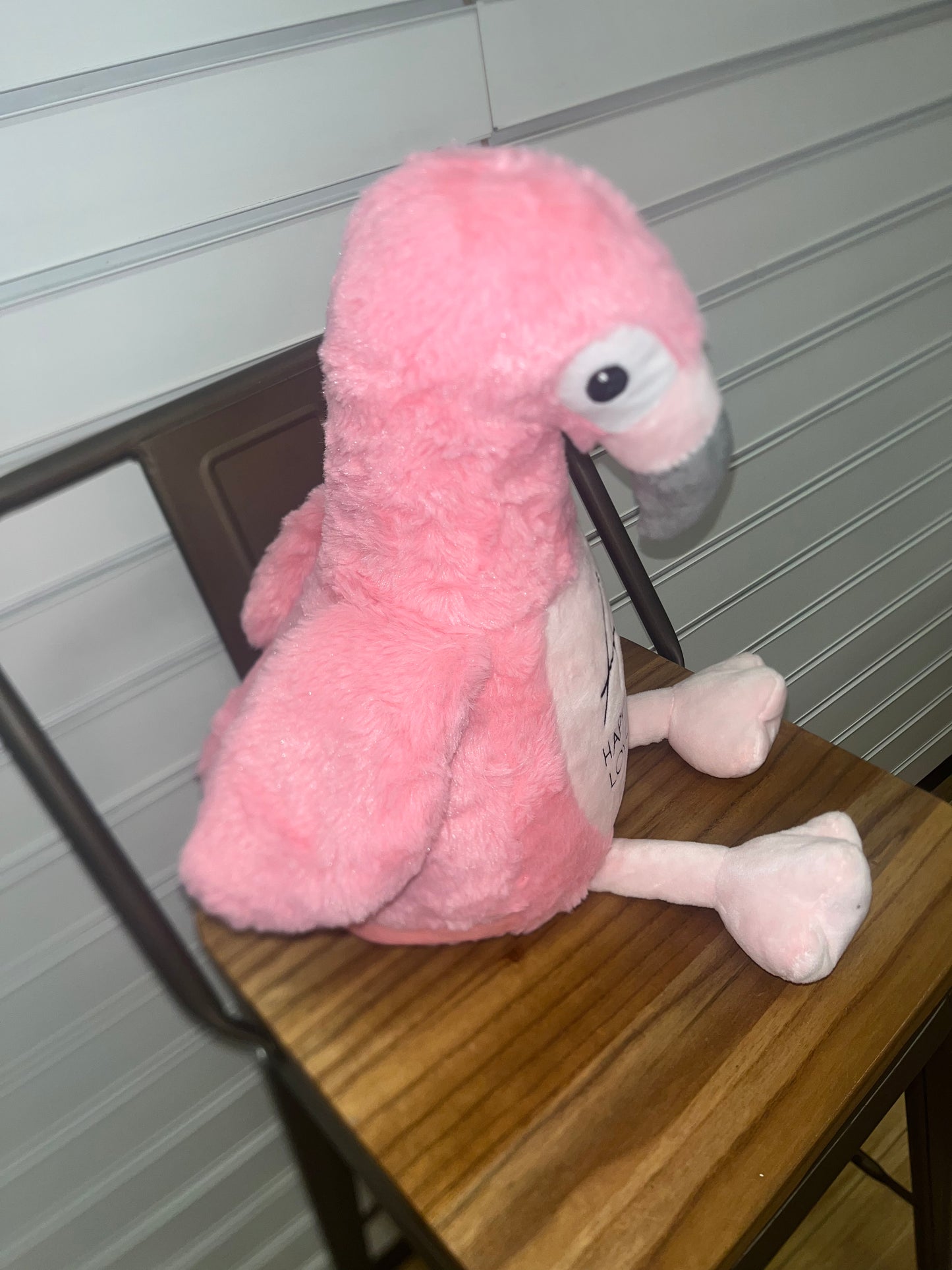 Large Personalised Flamingo