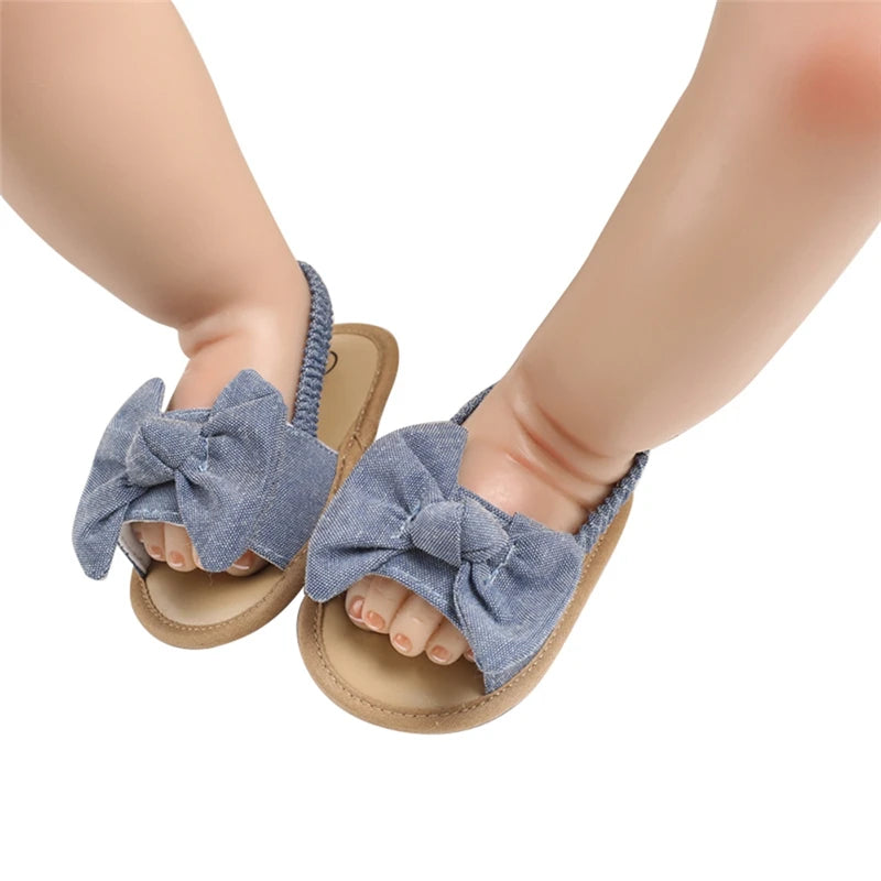 Girls Bow Sandals