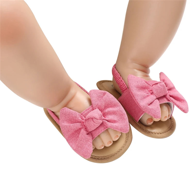 Girls Bow Sandals