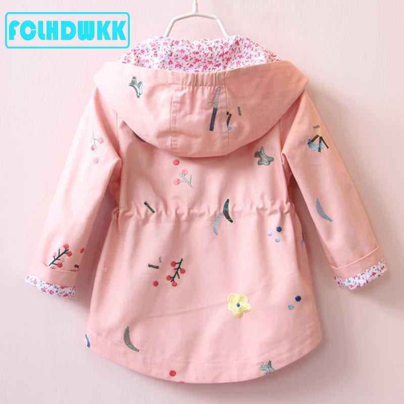 Hooded Drawstring Jacket