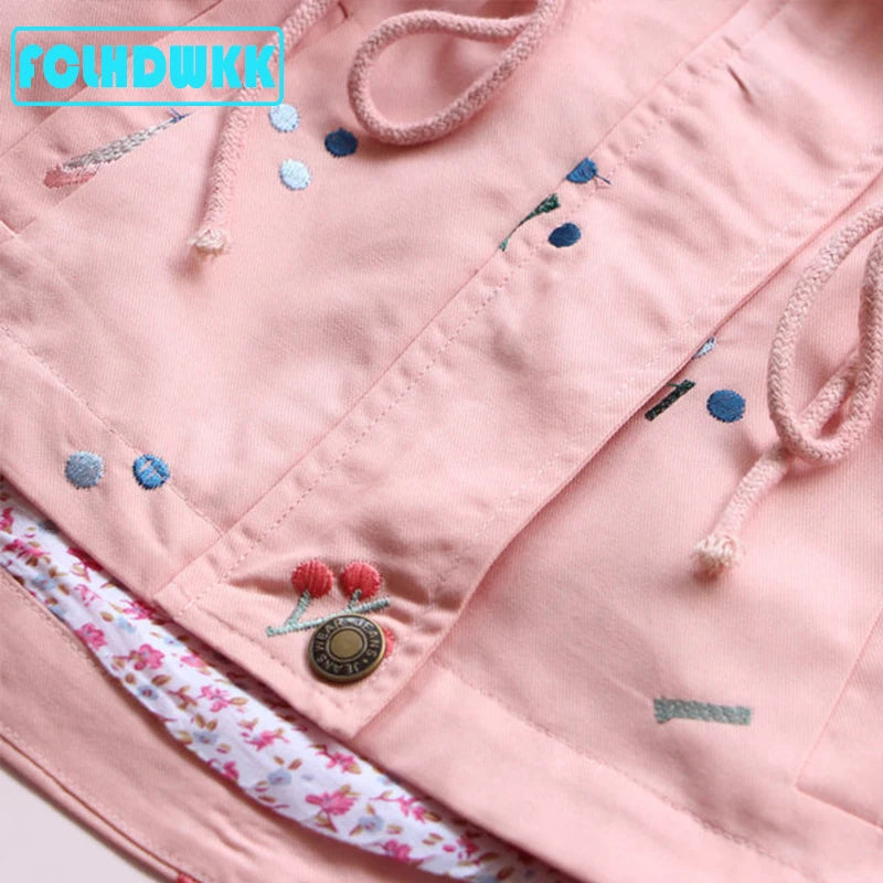 Hooded Drawstring Jacket