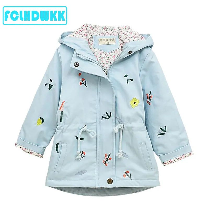 Hooded Drawstring Jacket