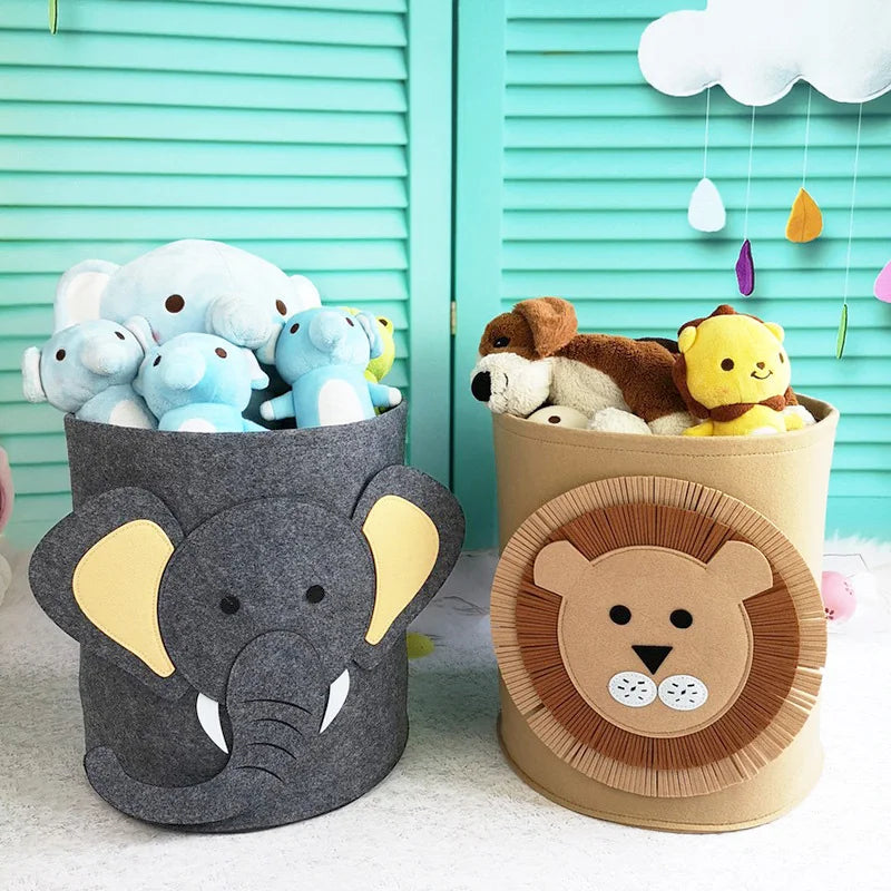 Animal Folding Storage / Laundry Basket