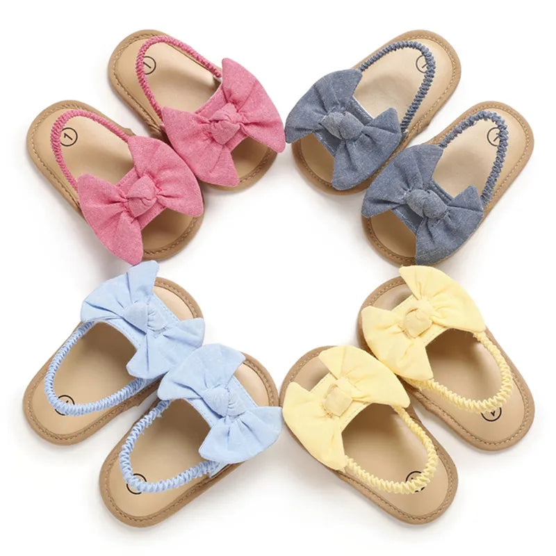 Girls Bow Sandals