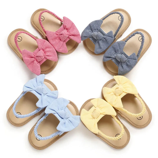 Girls Bow Sandals