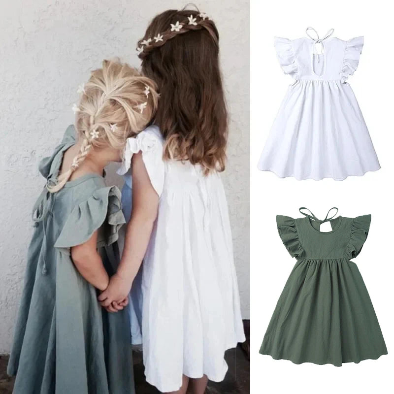 Ruffles Sleeve Dress