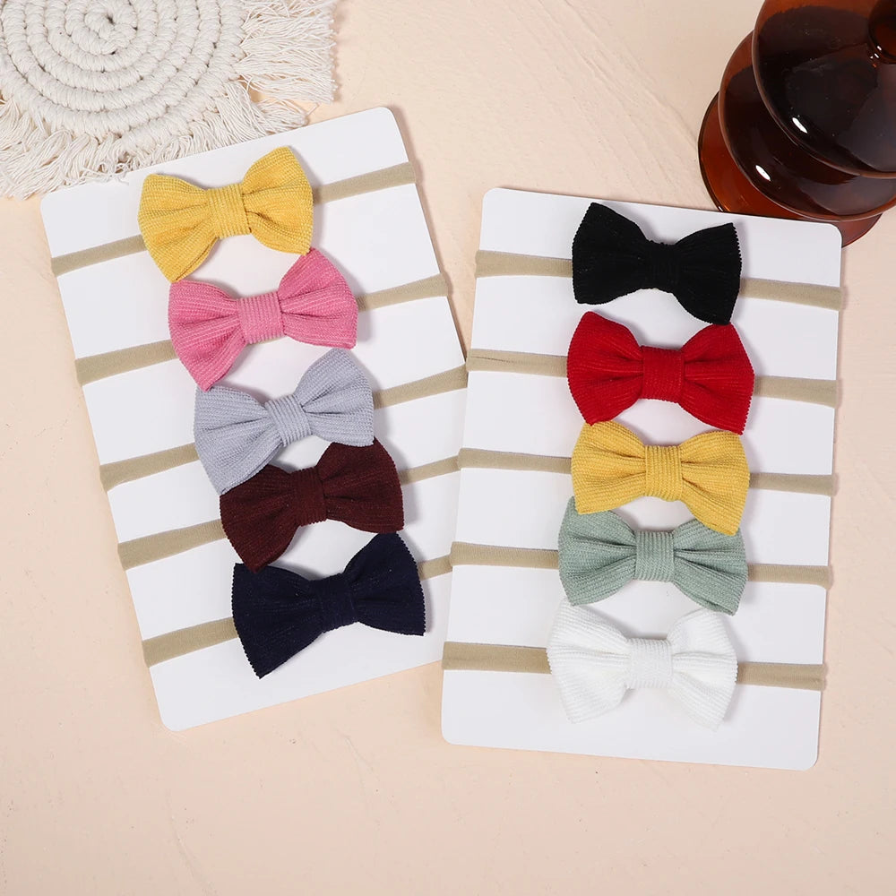 Baby Bow Headband Sets - More Colours Available