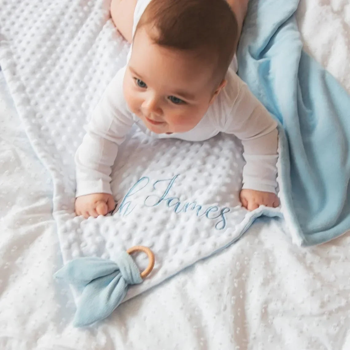 Personalised Baby Throw Blanket