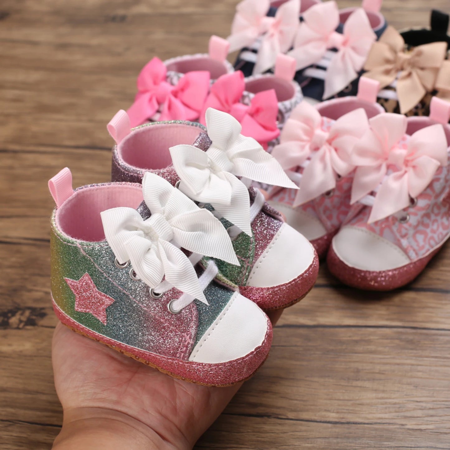 Bow Baby Trainers