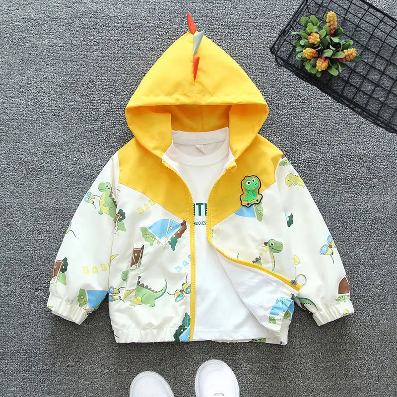 Dinosaur Print Summer Jacket