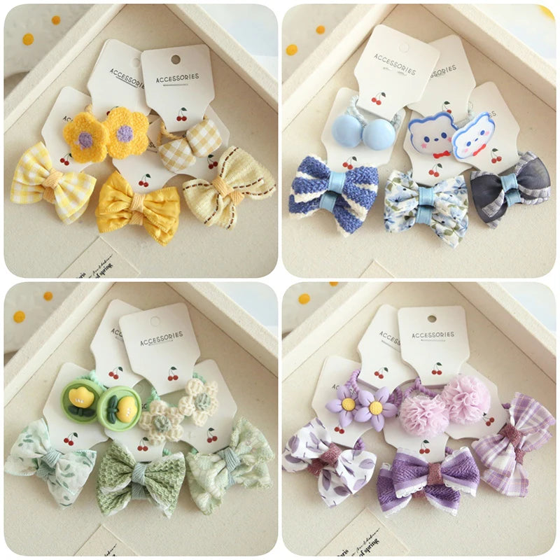 Elastic Hair Bow - pack of 10