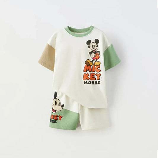 Mickey Mouse Shorts & Tshirt Set