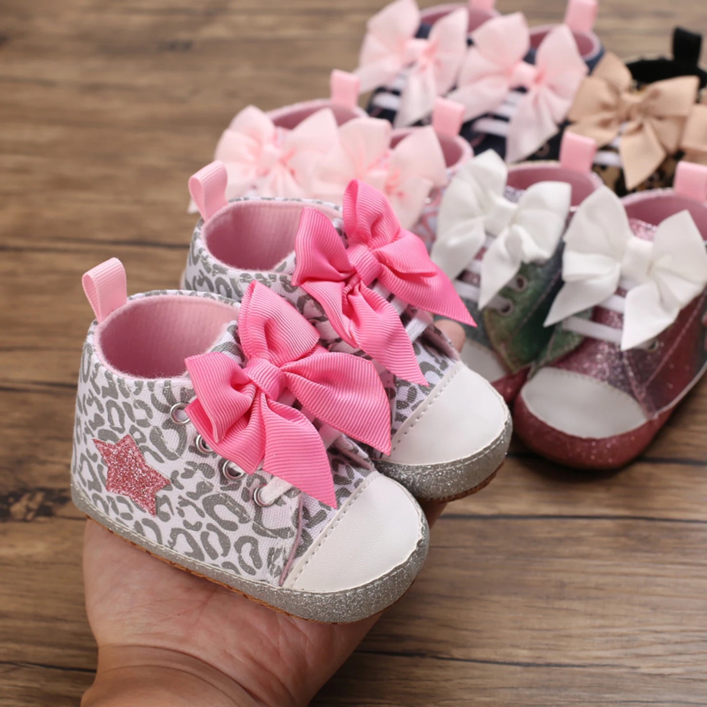 Bow Baby Trainers