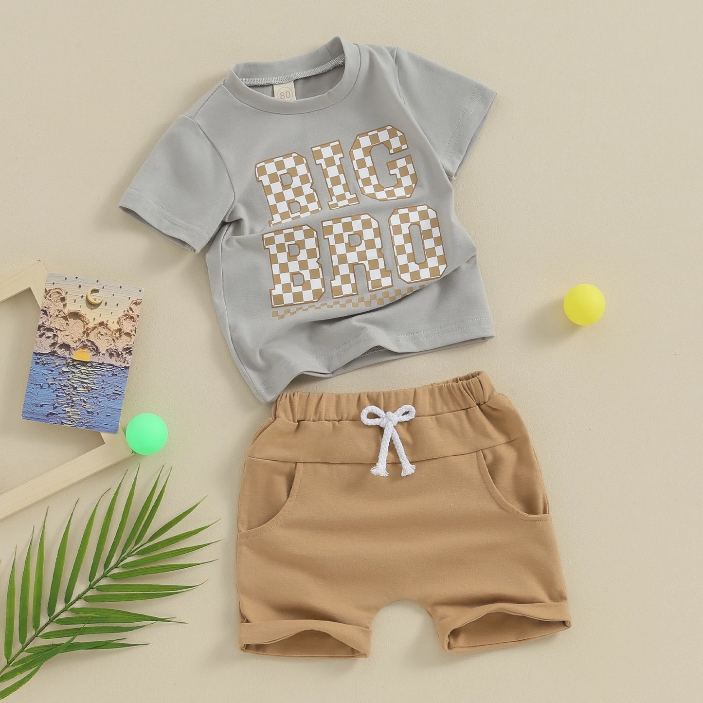 Big Bro / Lil Bro Tshirt & Shorts Set