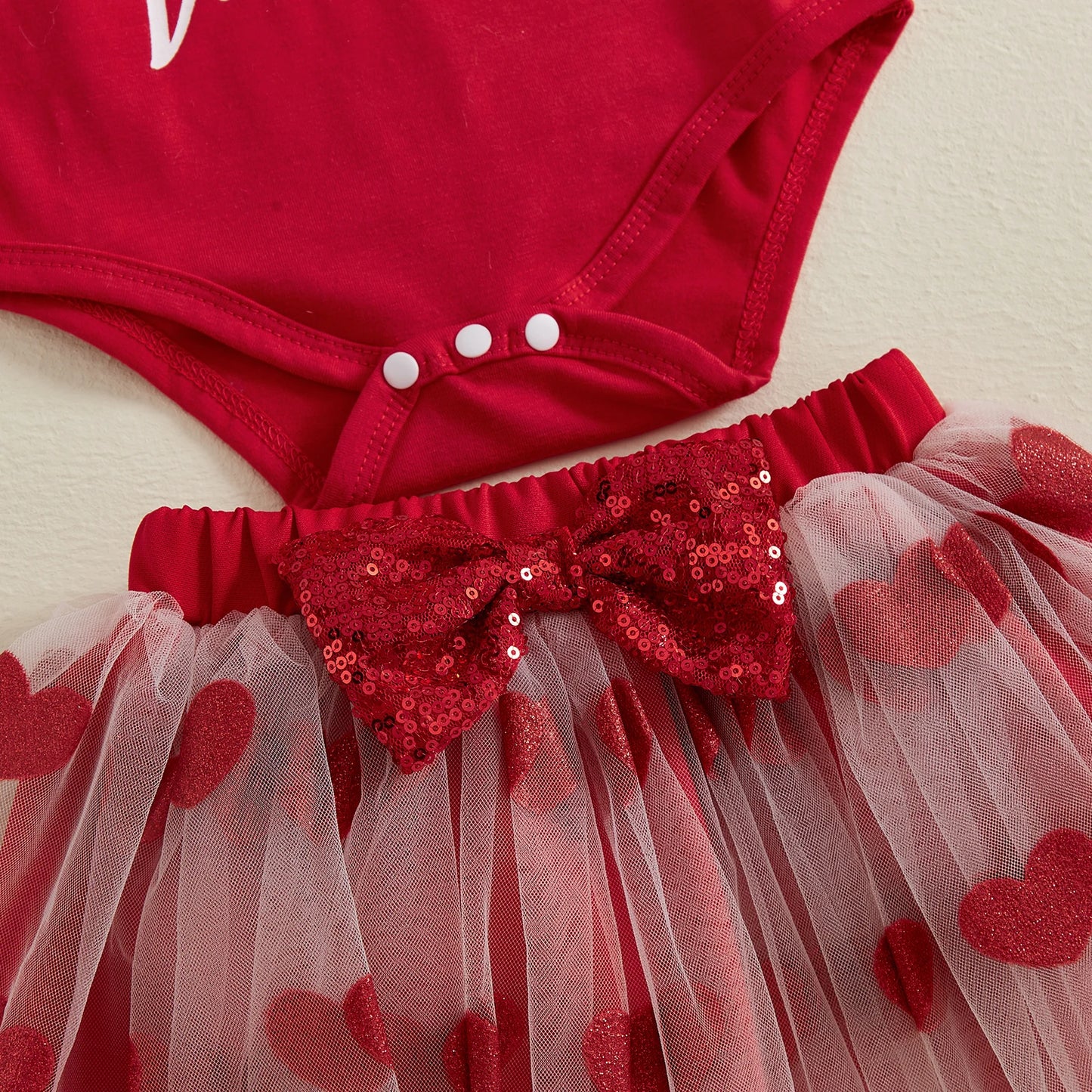 Daddys Little Valentine Outfit