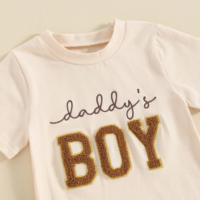 Daddys Boy T Shirt & Short Set