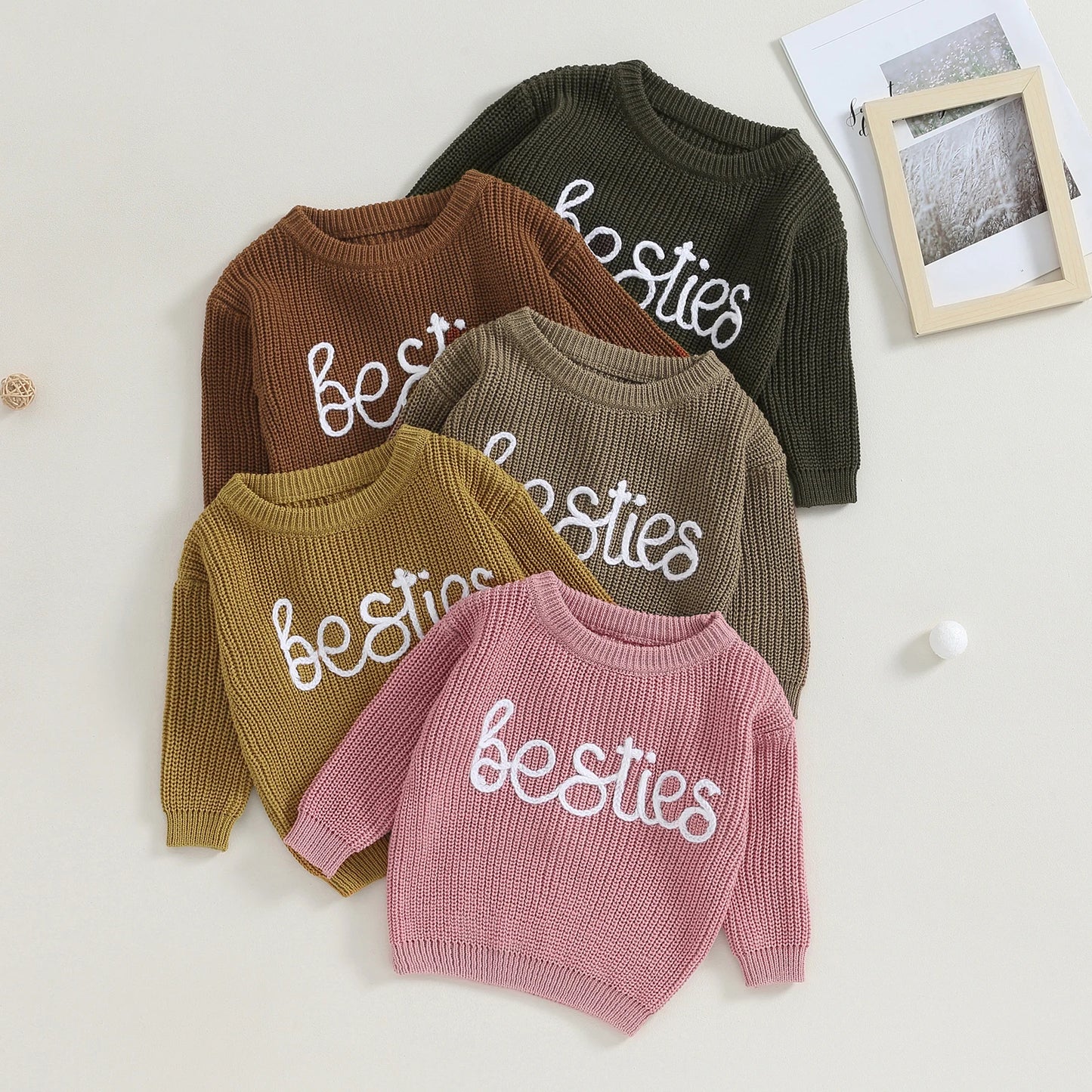 Besties Knitted Sweater