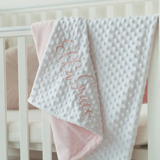 Personalised Baby Throw Blanket