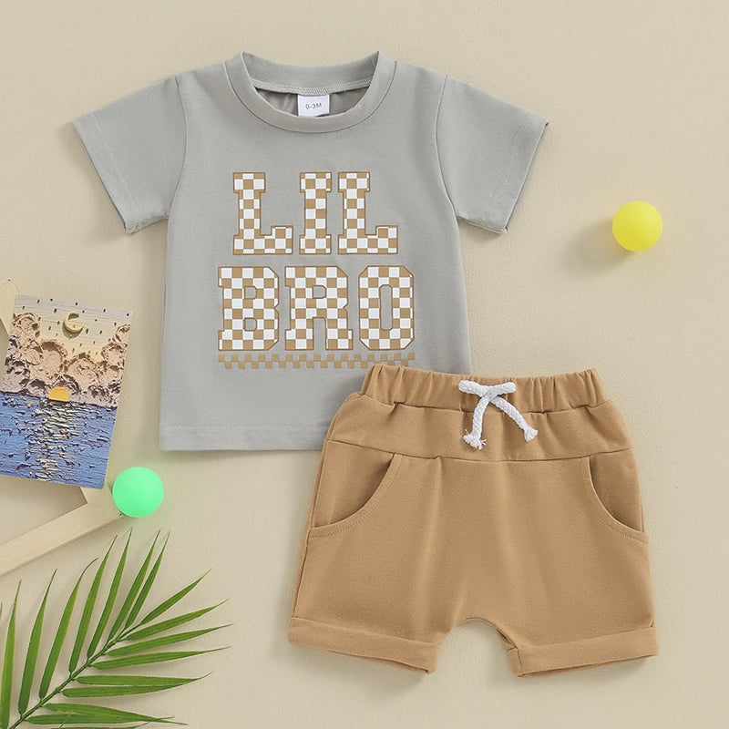 Big Bro / Lil Bro Tshirt & Shorts Set