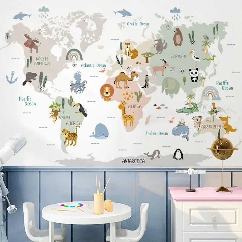 Decorative Wall Map