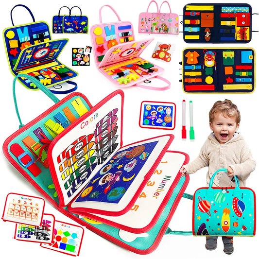 Busy Board Toddlers Sensory Toy