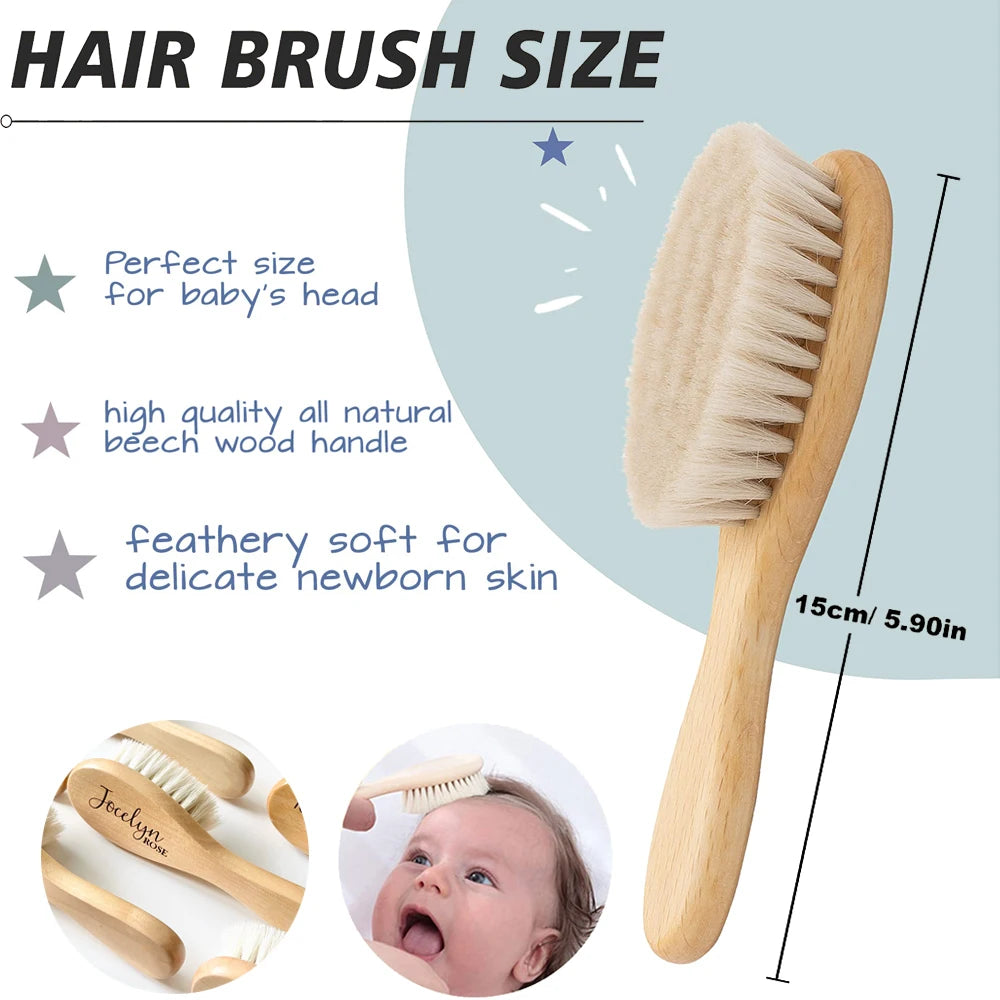 Personalised Baby Hairbrush