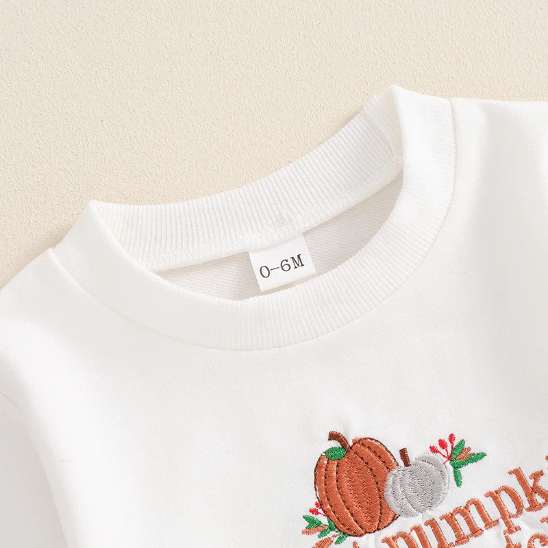 White Cutest Pumpkin in The Patch Sweatshirt