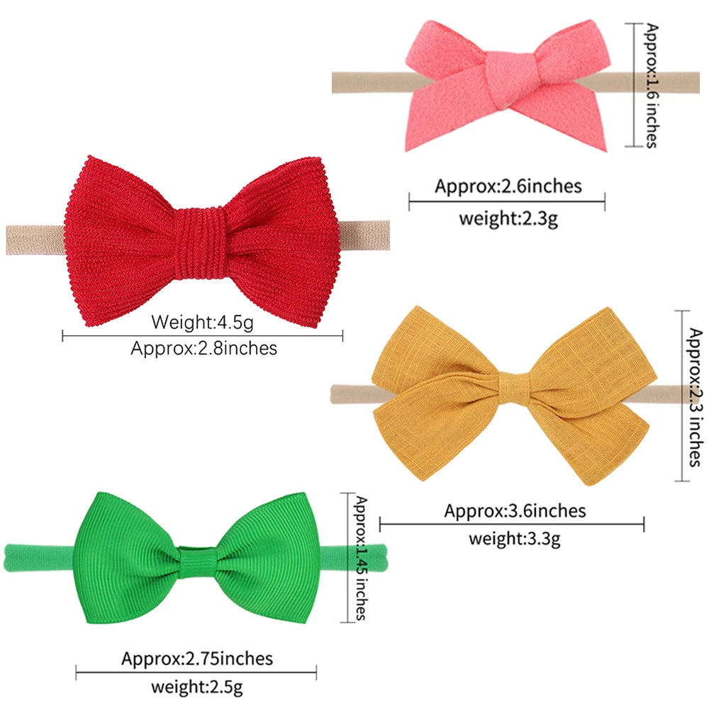 Baby Bow Headband Sets - More Colours Available