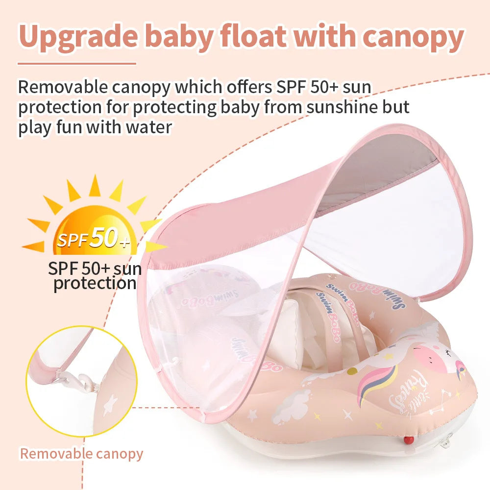 Baby Swimming Float with Sunshade