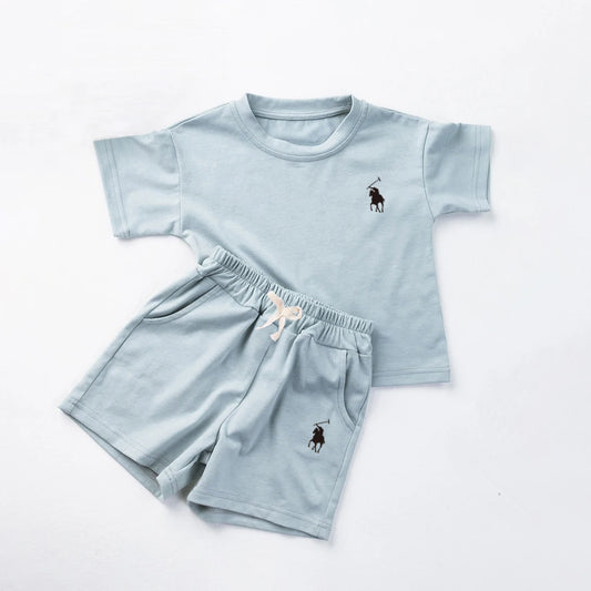 Boys Shorts & Tshirt Set - More Colours Available