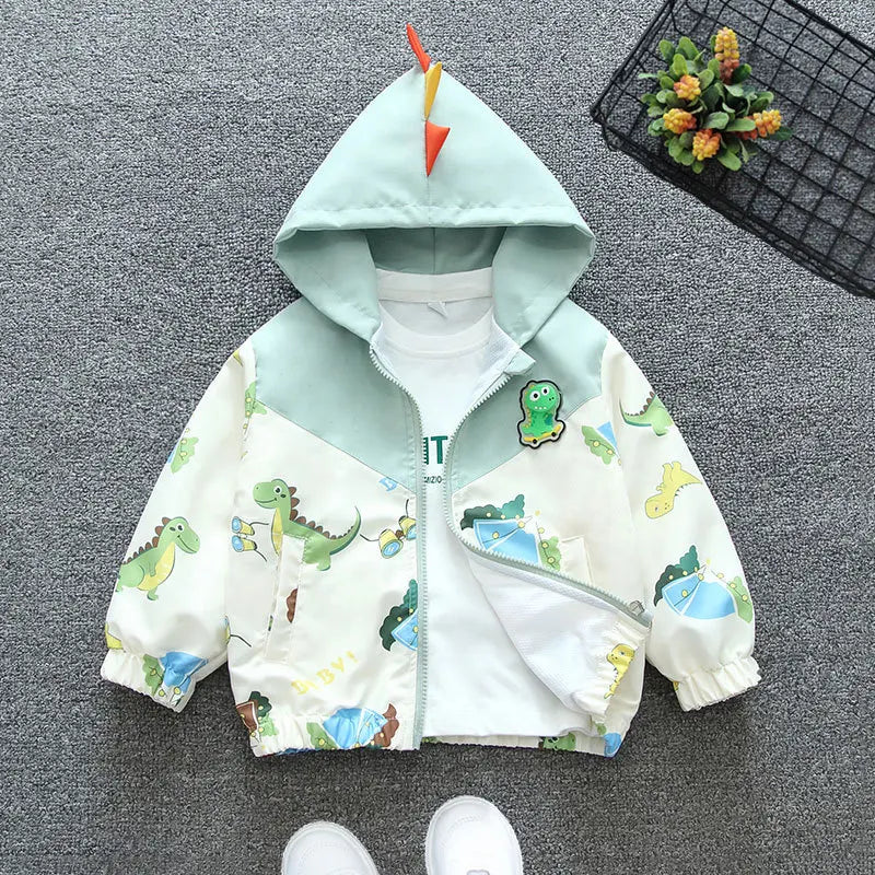 Dinosaur Print Summer Jacket