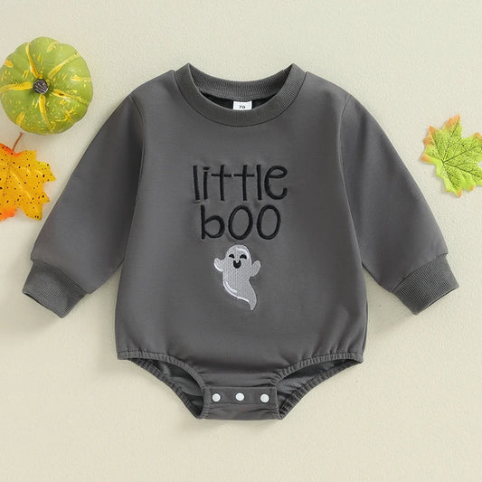 Little Boo Grey Ghost Romper