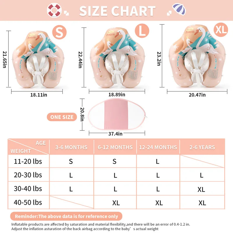 Baby Swimming Float with Sunshade