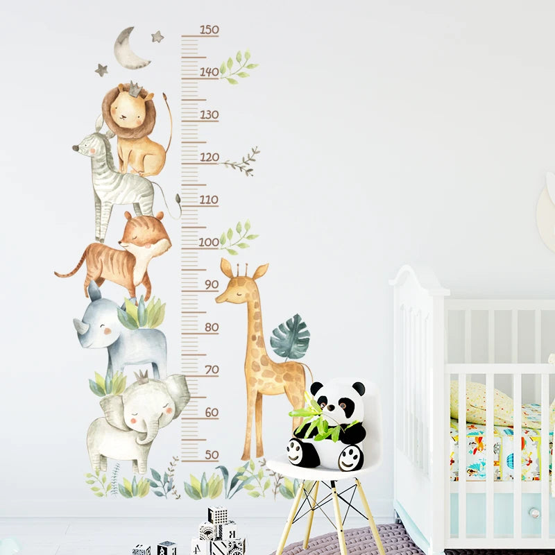 Safari Animals Growth Chart