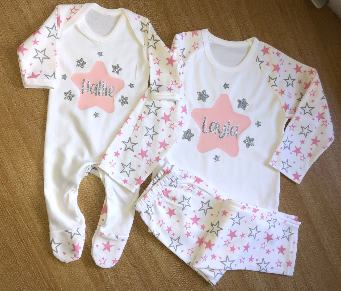 Pink Star Pjs