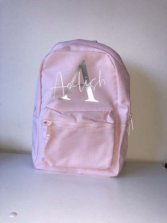 Pink Mini Backpack - Signature Style
