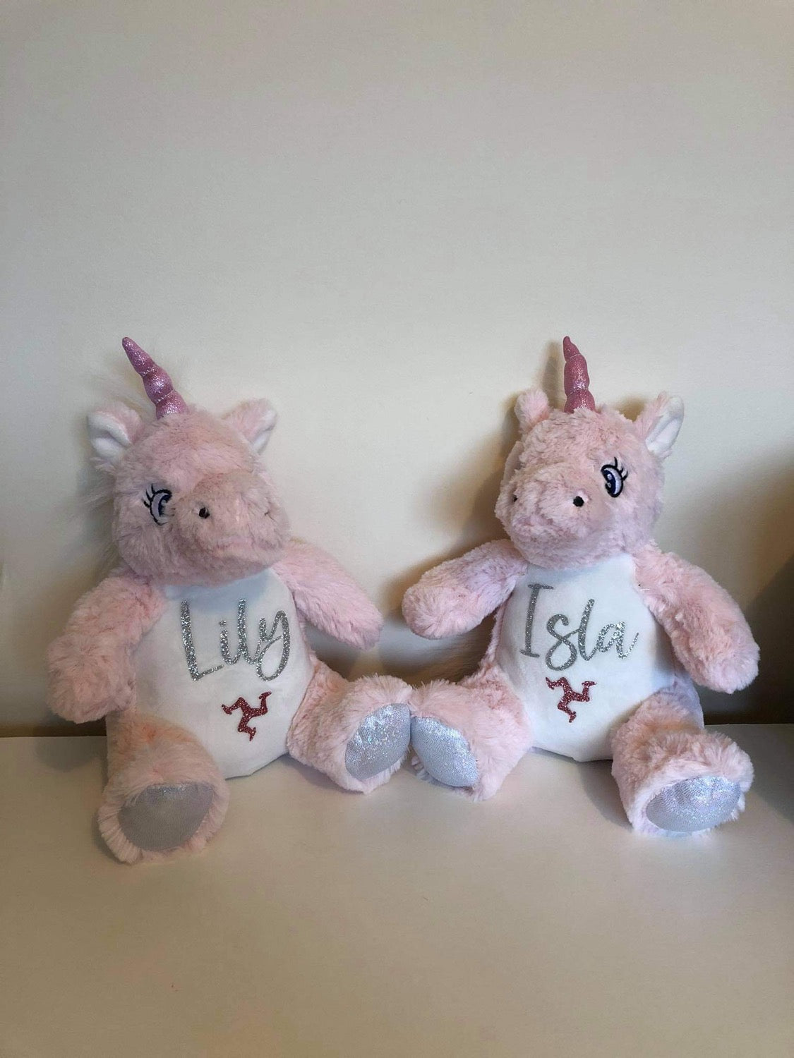 Pink Unicorn Soft Toy