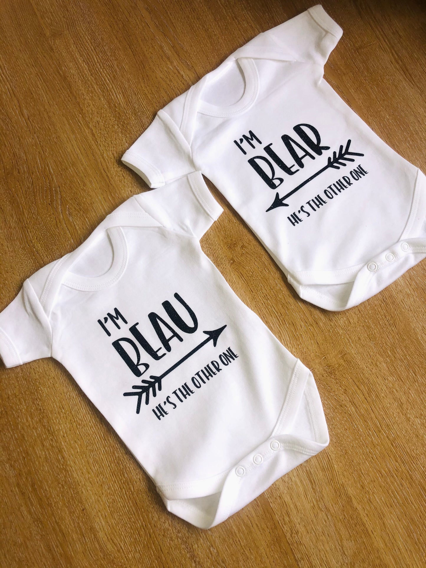 Twin Bodysuits - “he’s the other one”