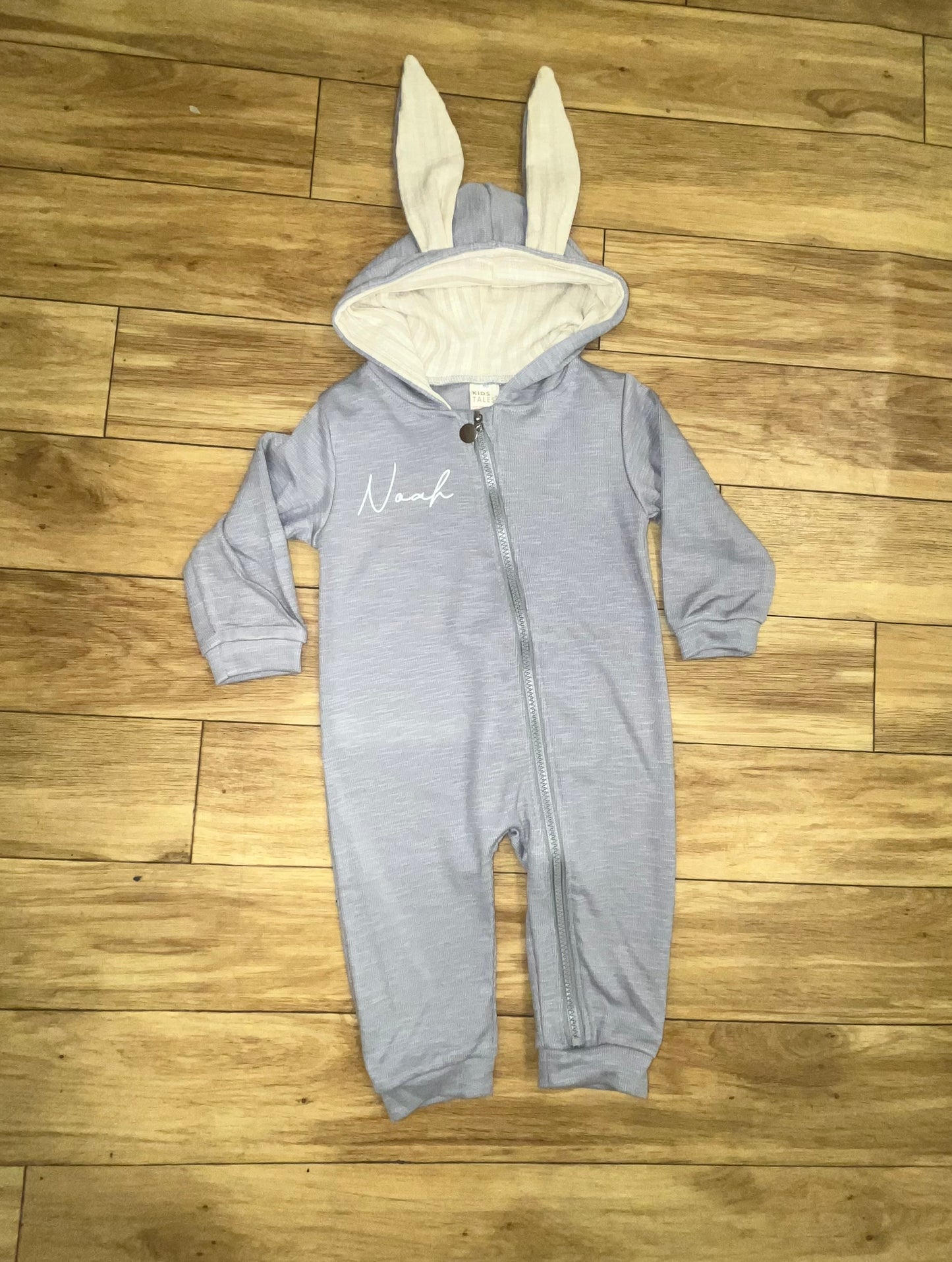 Grey Bunny Onesie