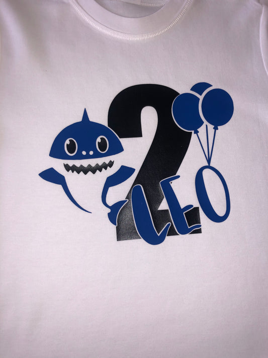 “Baby Shark” Birthday Tshirt