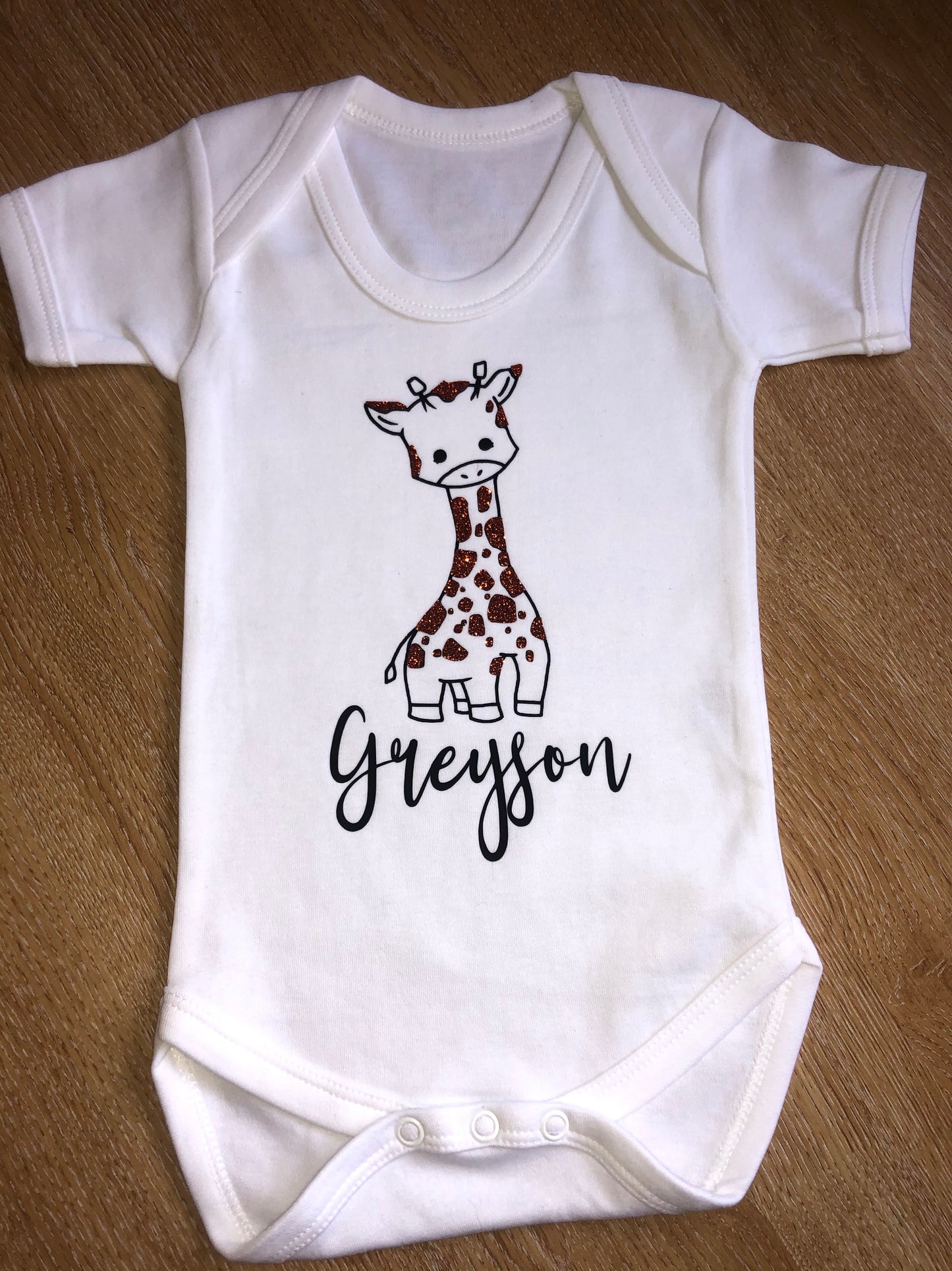 Giraffe Baby Bodysuit